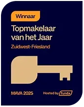 Winnaar Topmakelaar van het Jaar 2025, regio Zuidwest-Friesland